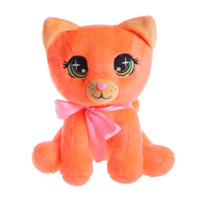 

Мягкая игрушка Milo toys Котик 20 см, оранжевая, "Котик" 20 см, оранжевая