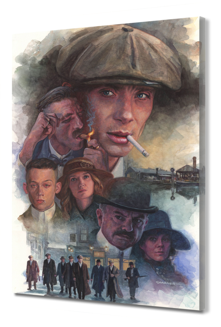 

Большая картина на холсте Острые козырьки PRC-1344 (80x120см). Натуральный холст