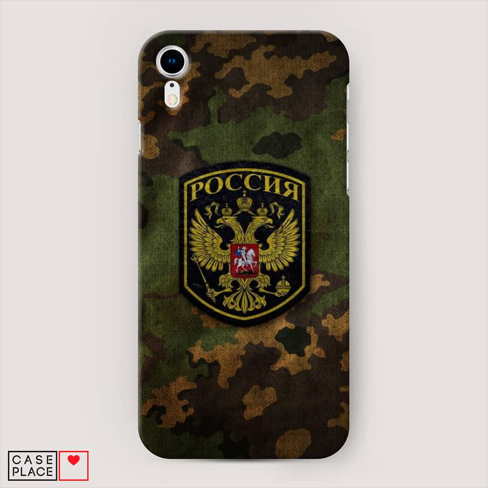 

Пластиковый чехол "Камуфляж 4" на Apple iPhone XR (10R), 12020-4