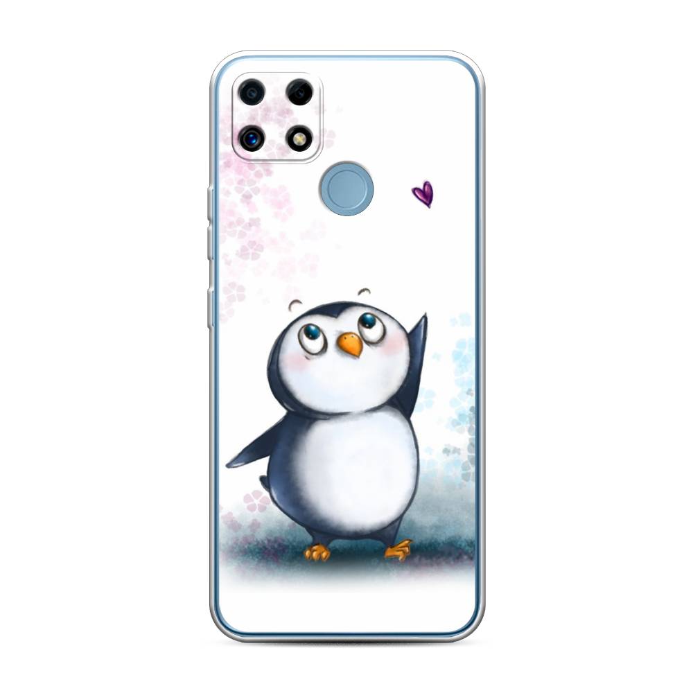 

Чехол Awog на Realme C25 "Пингвин и сердечко", Разноцветный, 256950-1