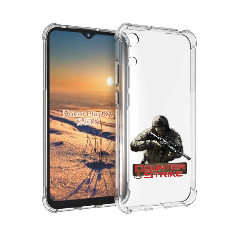 

Чехол бампер MyPads Контра для Honor 8A., Прозрачный, Tocco