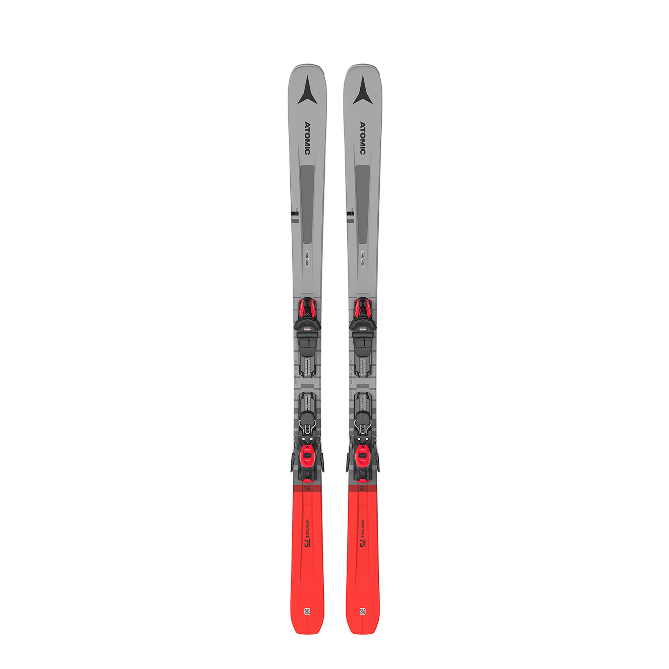 фото Горные лыжи atomic vantage 75 + m 10 gw grey/red (21/22) (169)