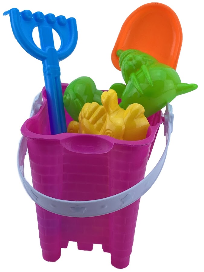 

Набор для песочницы Город Игр IQ Baby Sand Summer розовый LYYL049438