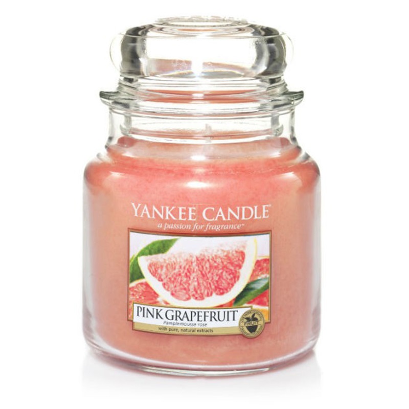 Свеча Yankee Candle Pink Grapefruit Medium Jar Candle