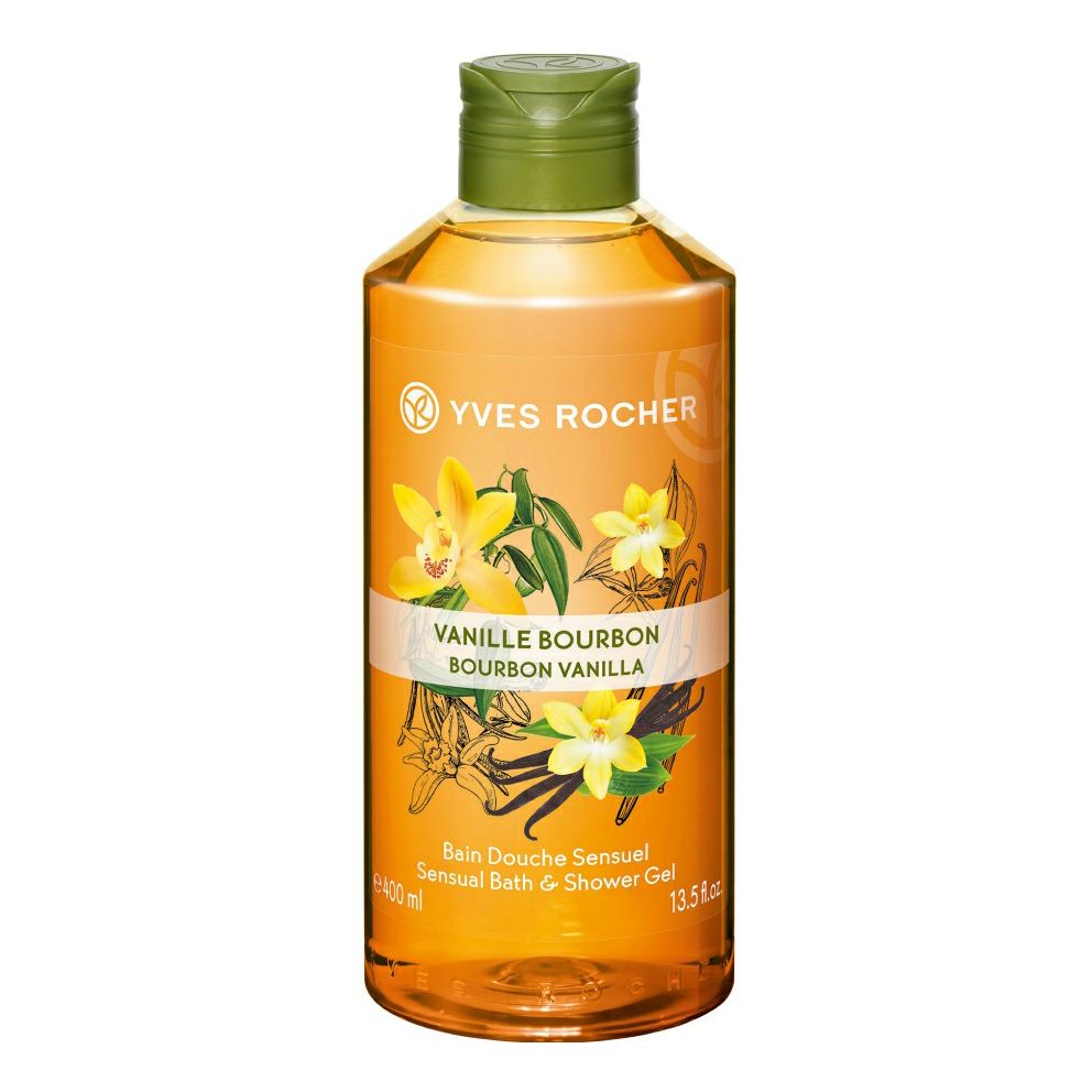

Гель для душа и ванны Yves Rocher Бурбонская ваниль 400 мл