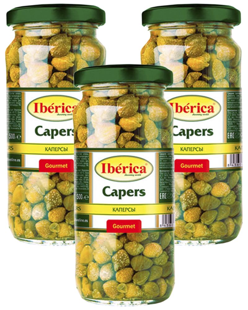 

Каперсы Iberica 720 гр. - 3 шт