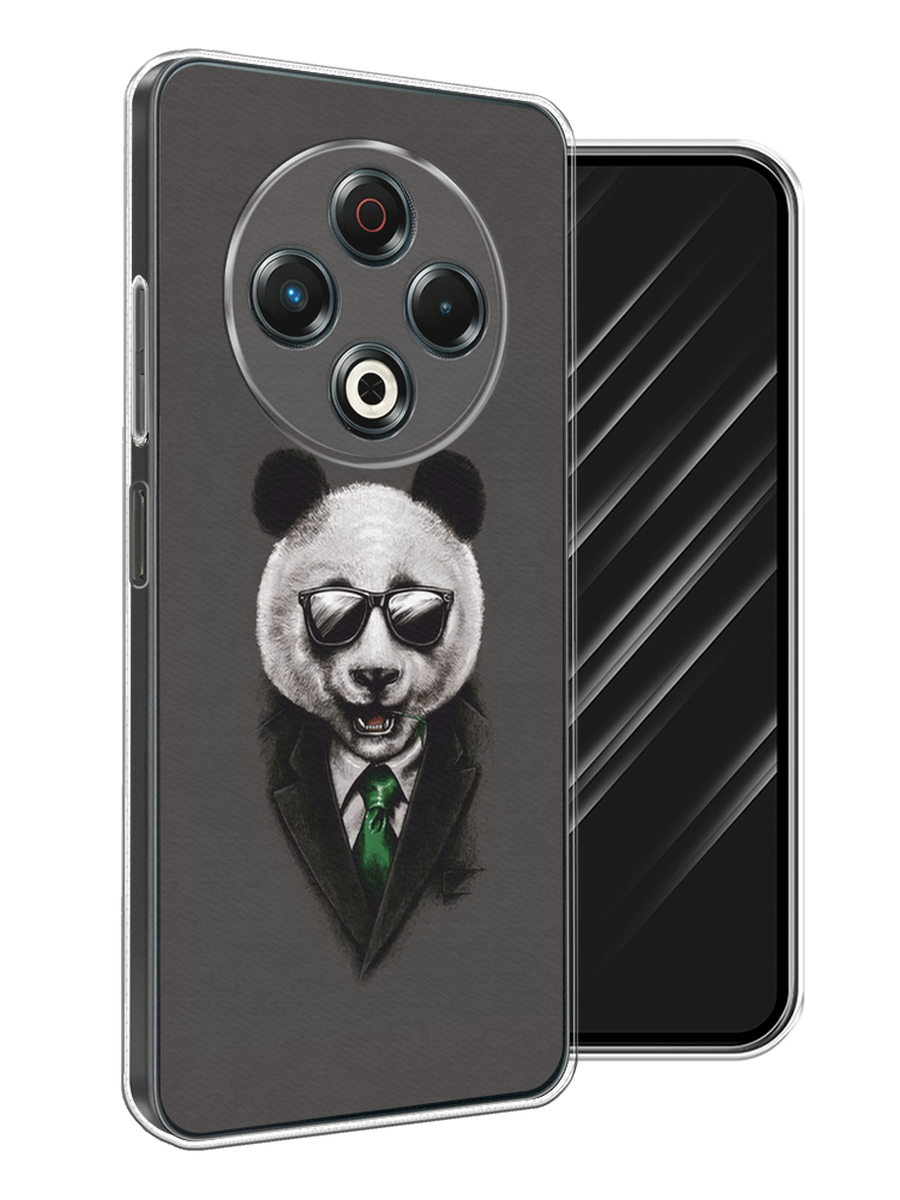 

Чехол Awog на Tecno Spark 30 "Деловая панда", Серый;зеленый, 309150-1