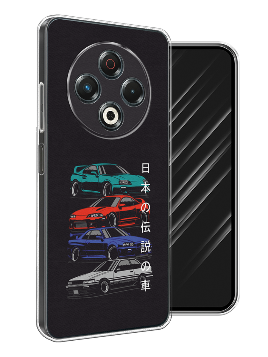 

Чехол Awog на Tecno Spark 30 "JDM Legend cars", Зеленый;красный;синий, 309150-1