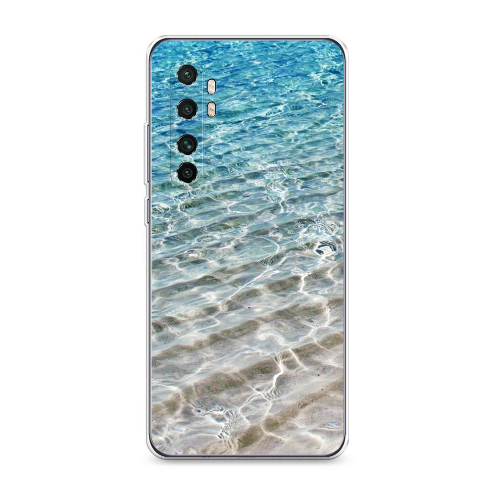 

Чехол Awog на Xiaomi Mi Note 10 lite "Волны 10", Разноцветный, 38450-4