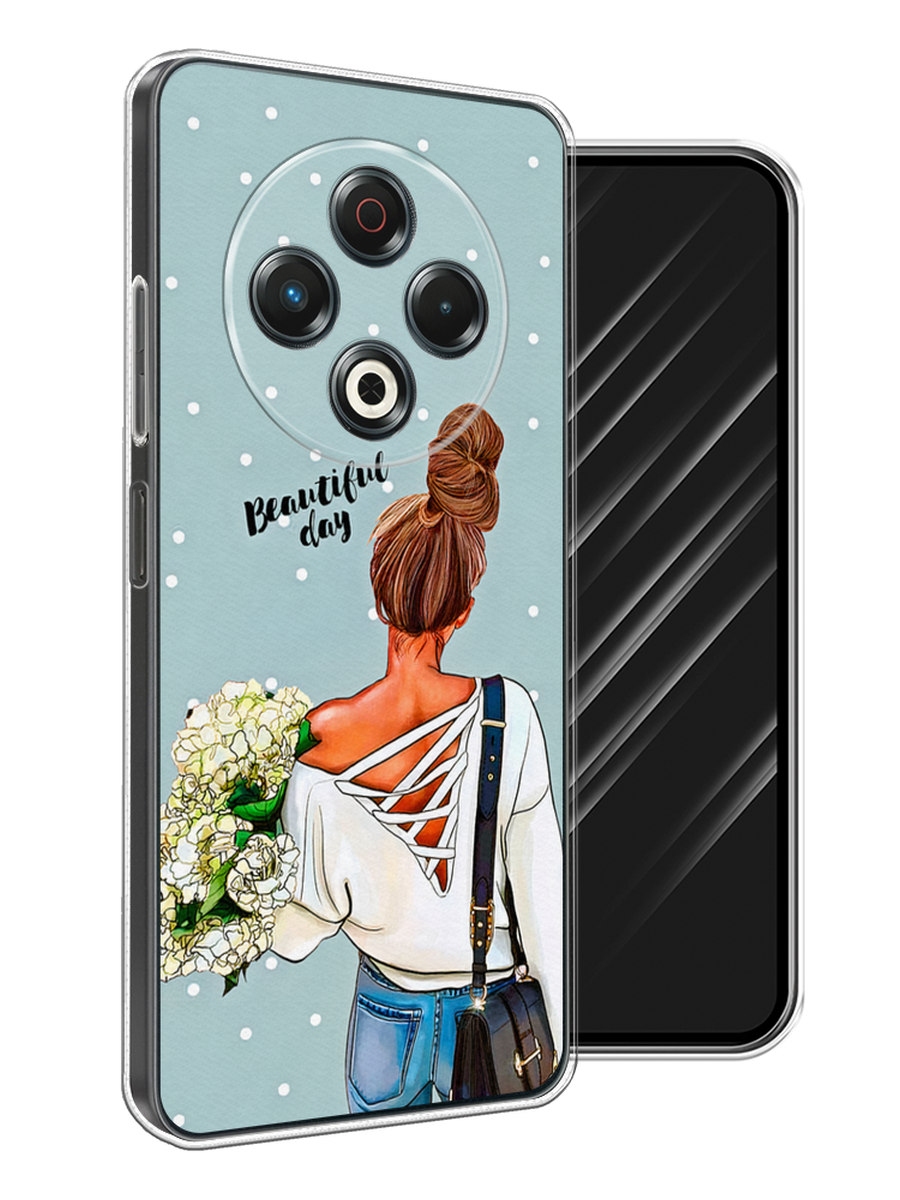 

Чехол Awog на Tecno Spark 30 "Beautiful day", Голубой;коричневый;бежевый, 309150-1