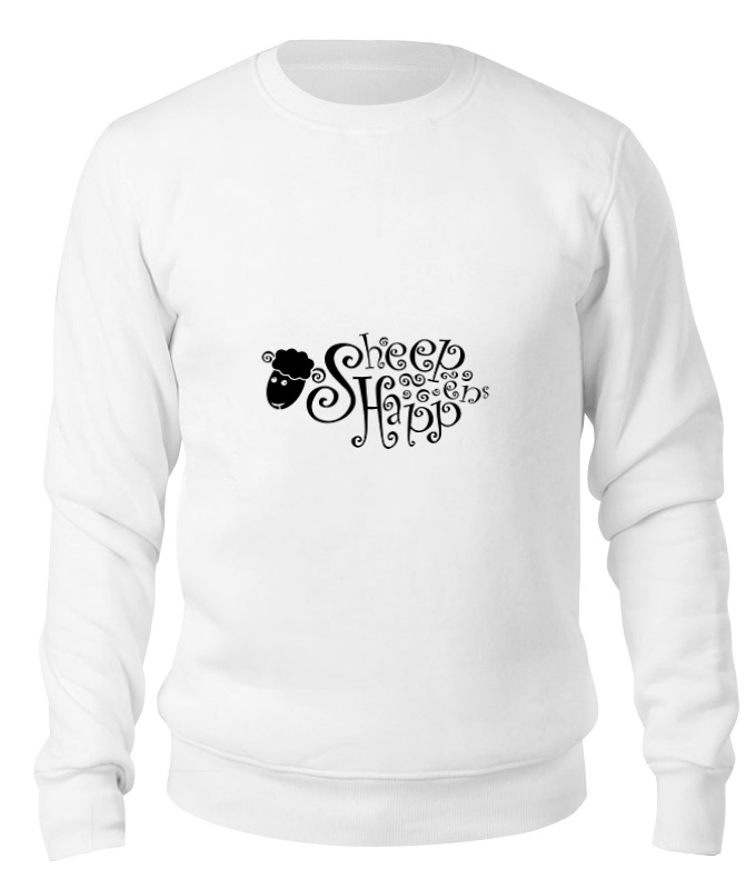 

Свитшот унисекс Printio Sign sheep белый XS, Sign sheep