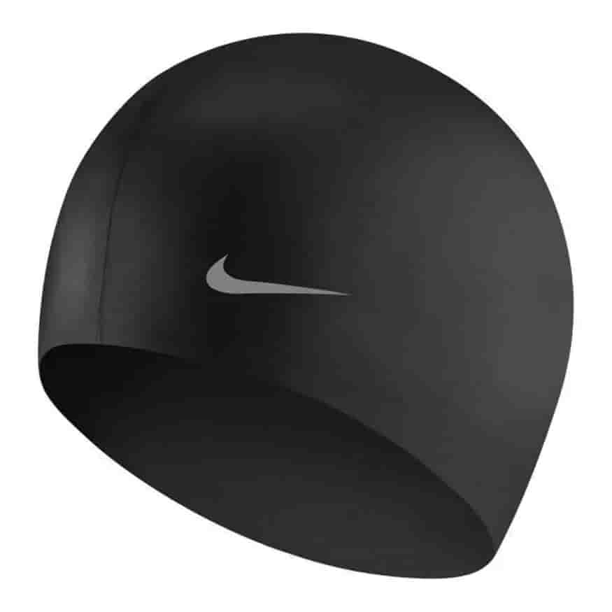 Nike SOLID SILICONE YOUTH Шапочка для плавания детская Черный