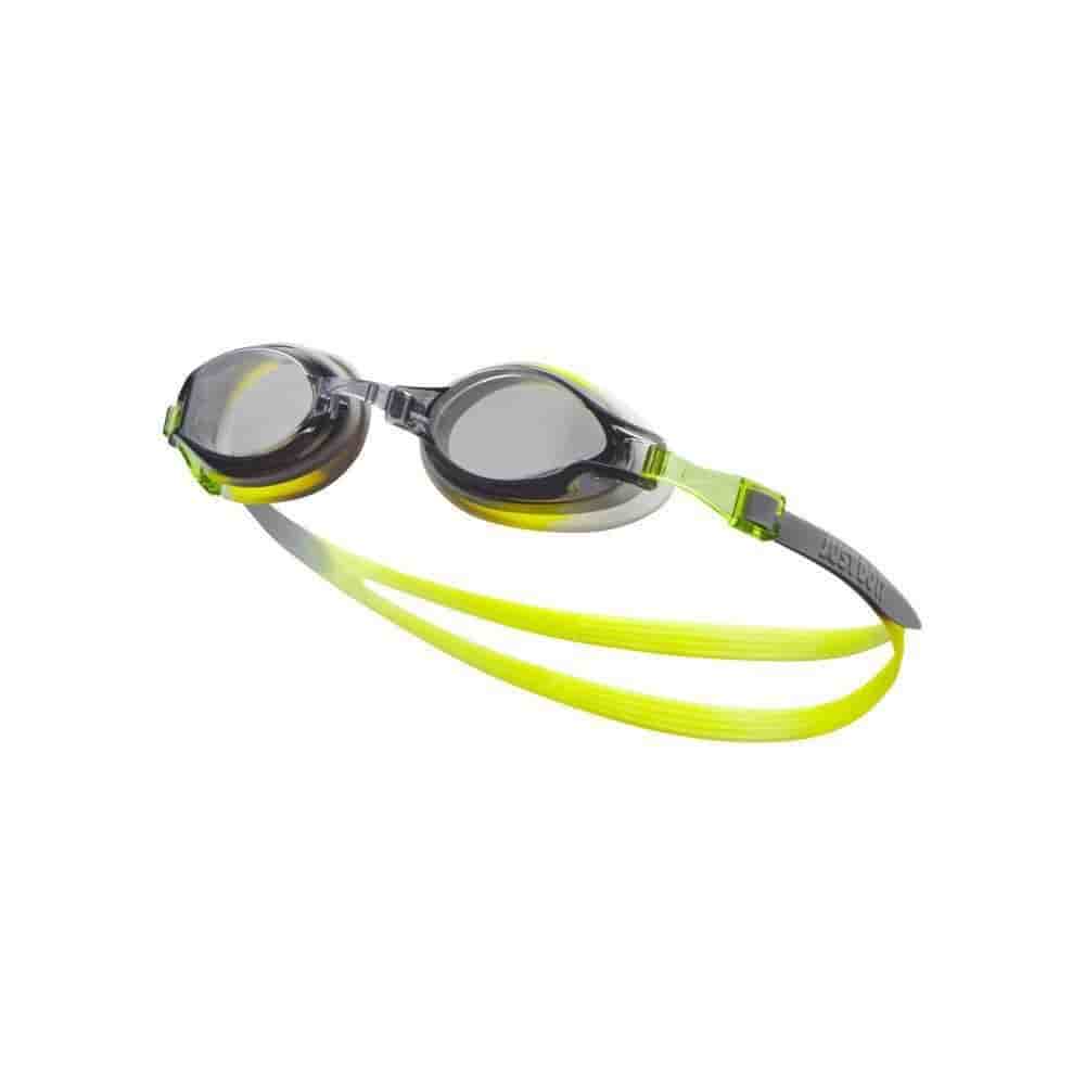 

Nike CHROME YOUTH Очки для плавания детские Серый/Желтый/Дымчатый, Chrome Youth