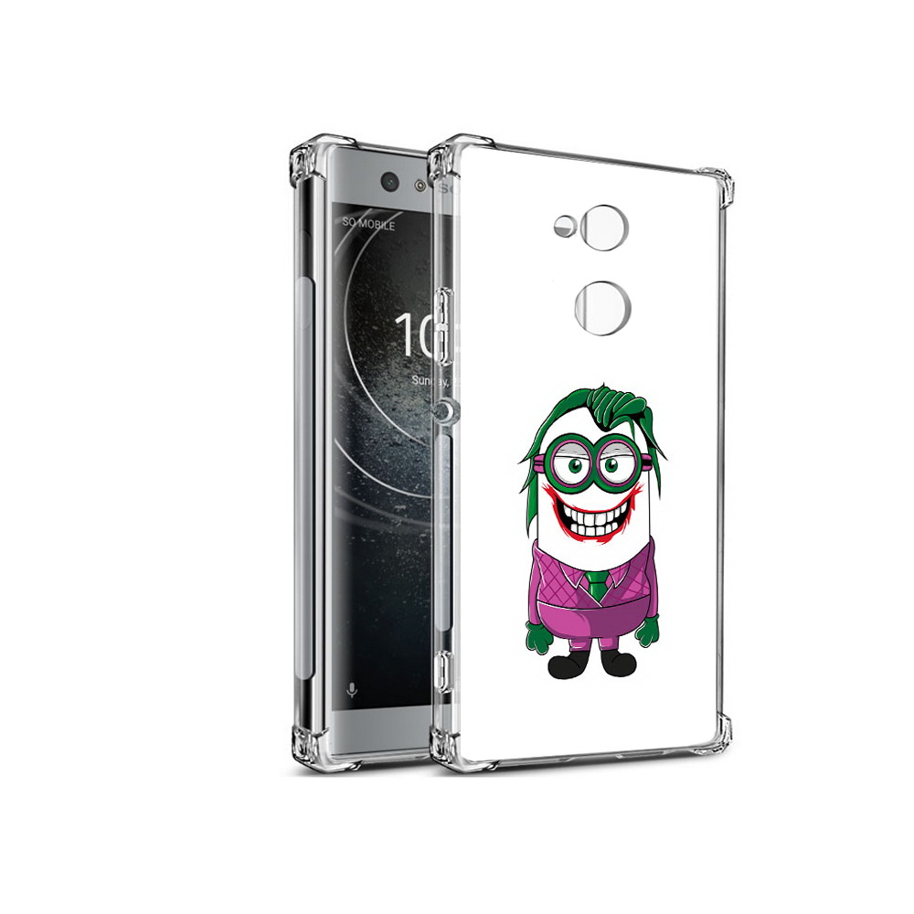

Чехол MyPads Tocco для Sony Xperia XA2 джокер миньон (PT99627.238.322), Прозрачный, Tocco