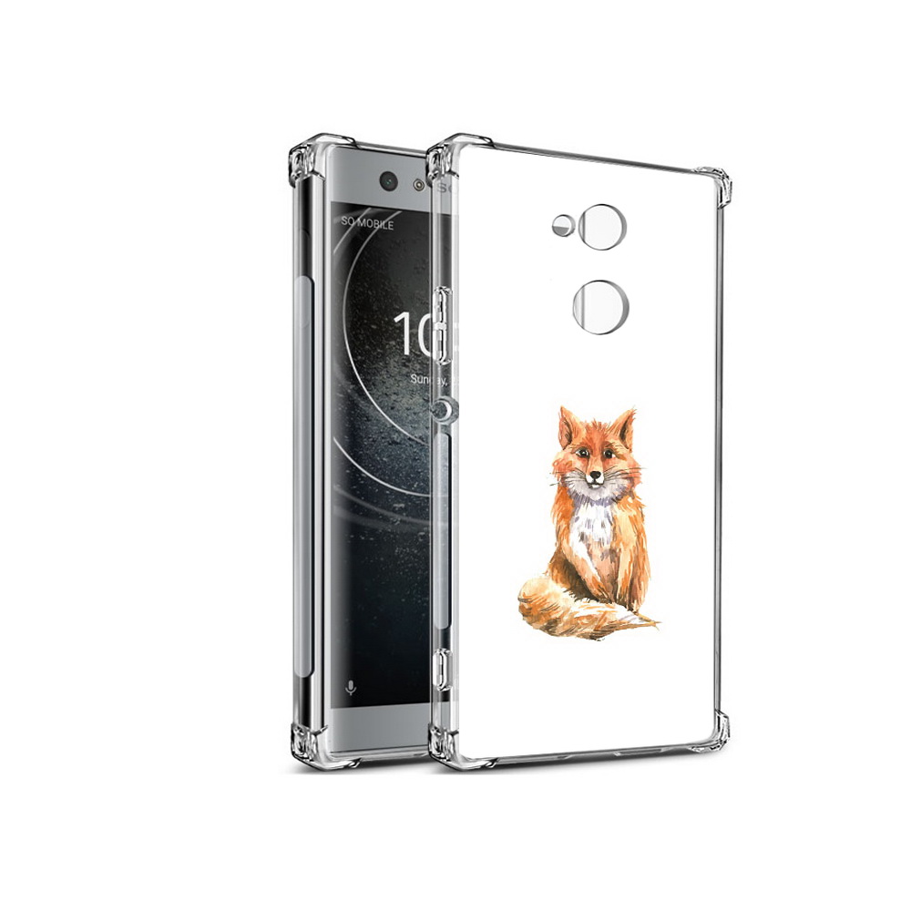 

Чехол MyPads Tocco для Sony Xperia XA2 детская лиса (PT99627.238.320), Прозрачный, Tocco