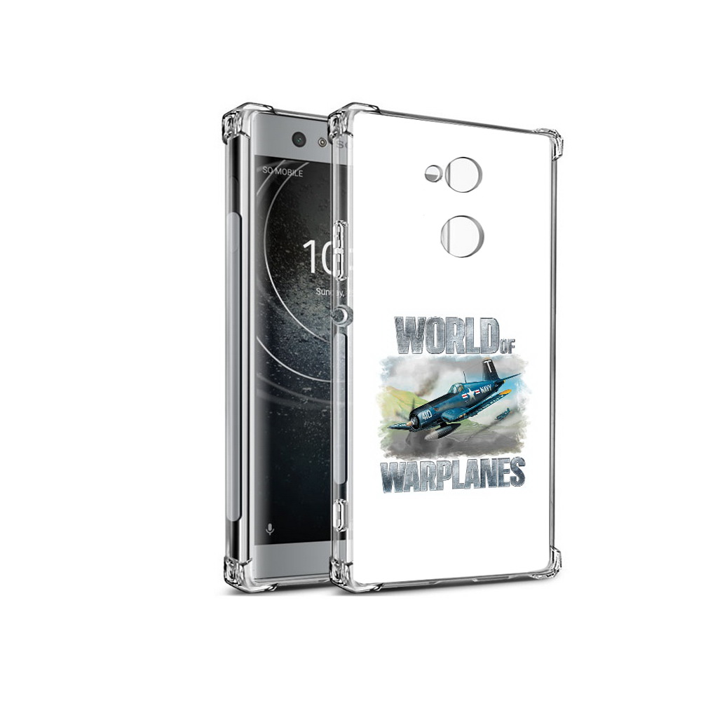 

Чехол MyPads Tocco для Sony Xperia XA2 Боевой самолет (PT99627.238.32), Прозрачный, Tocco