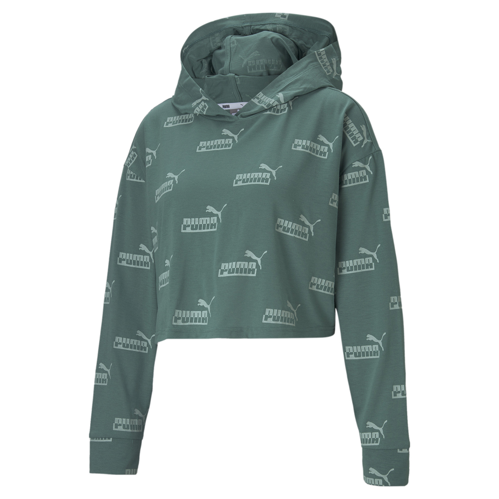

Толстовка женская PUMA 58695427 зеленая S, 58695427