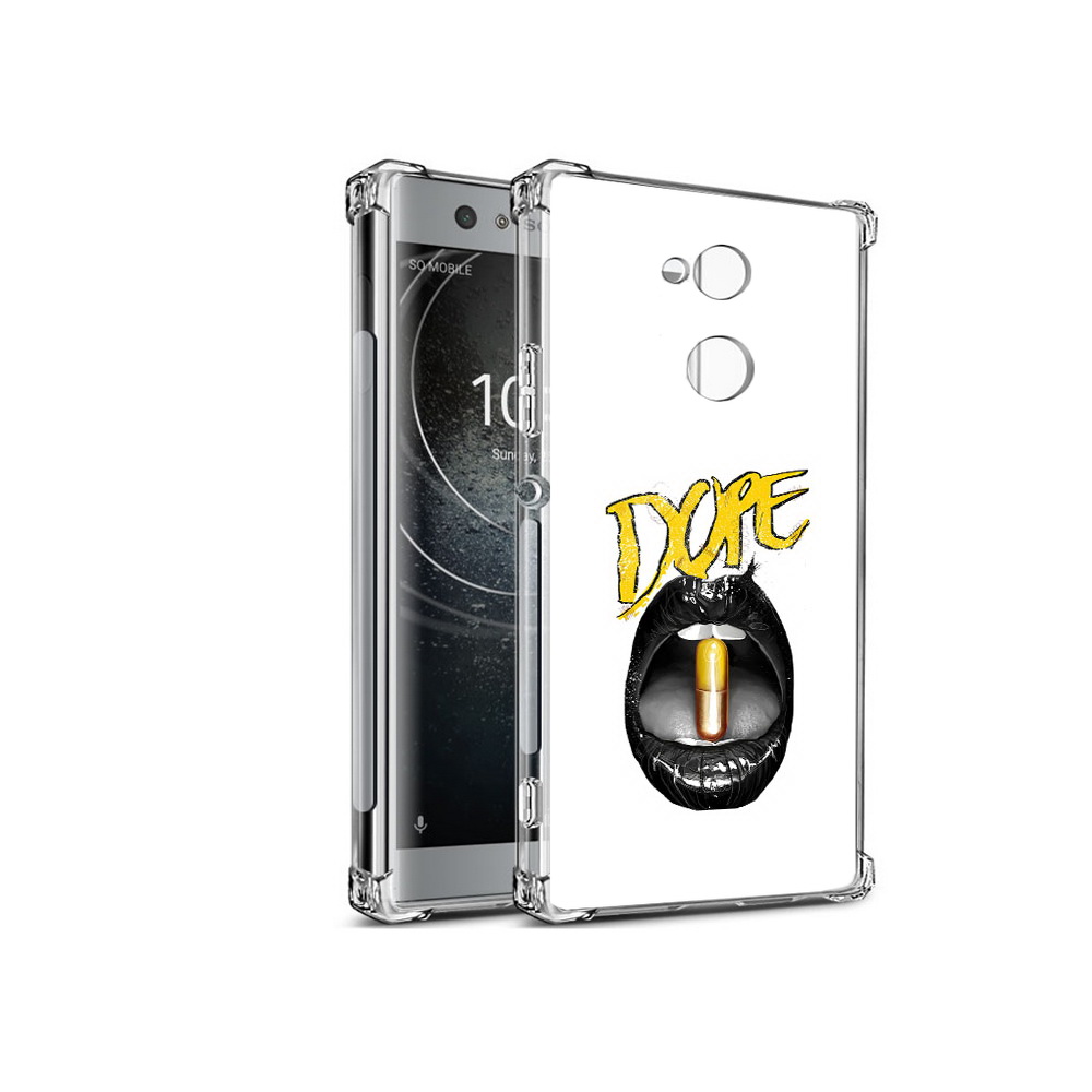 

Чехол MyPads Tocco для Sony Xperia XA2 губы (PT99627.238.303), Прозрачный, Tocco
