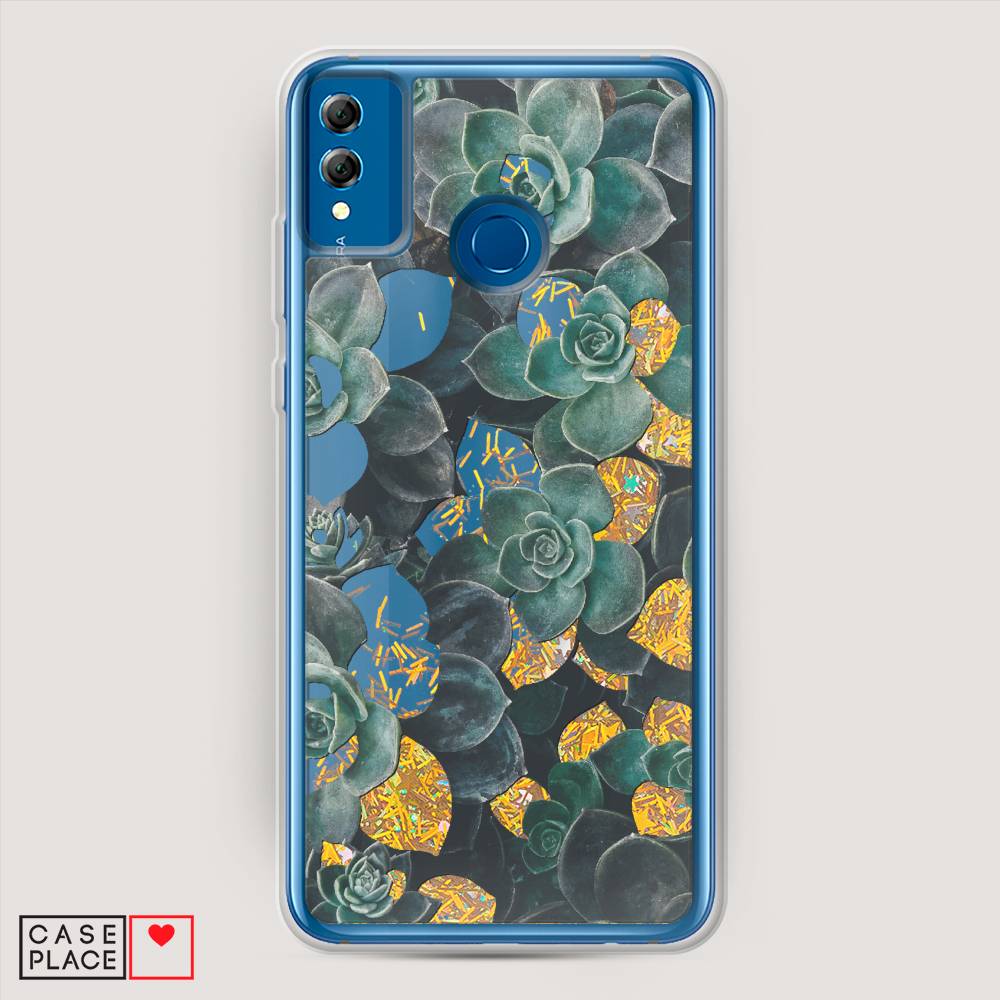 

Чехол Awog на Honor 8X "Сукуленты цветные", Зеленый, 66790-1