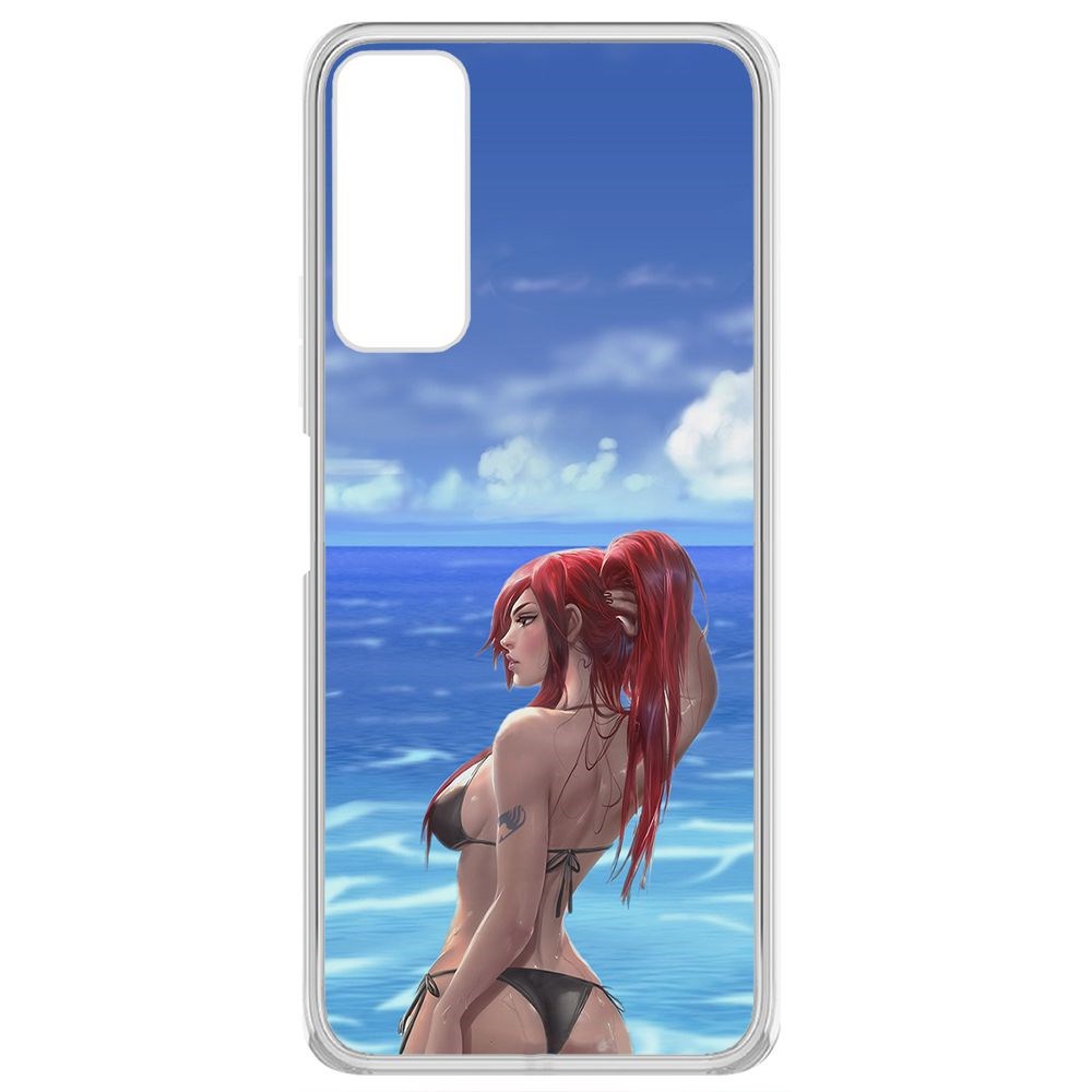 

Чехол-накладка Krutoff Clear Case Купальник женский для Tecno Camon 17P
