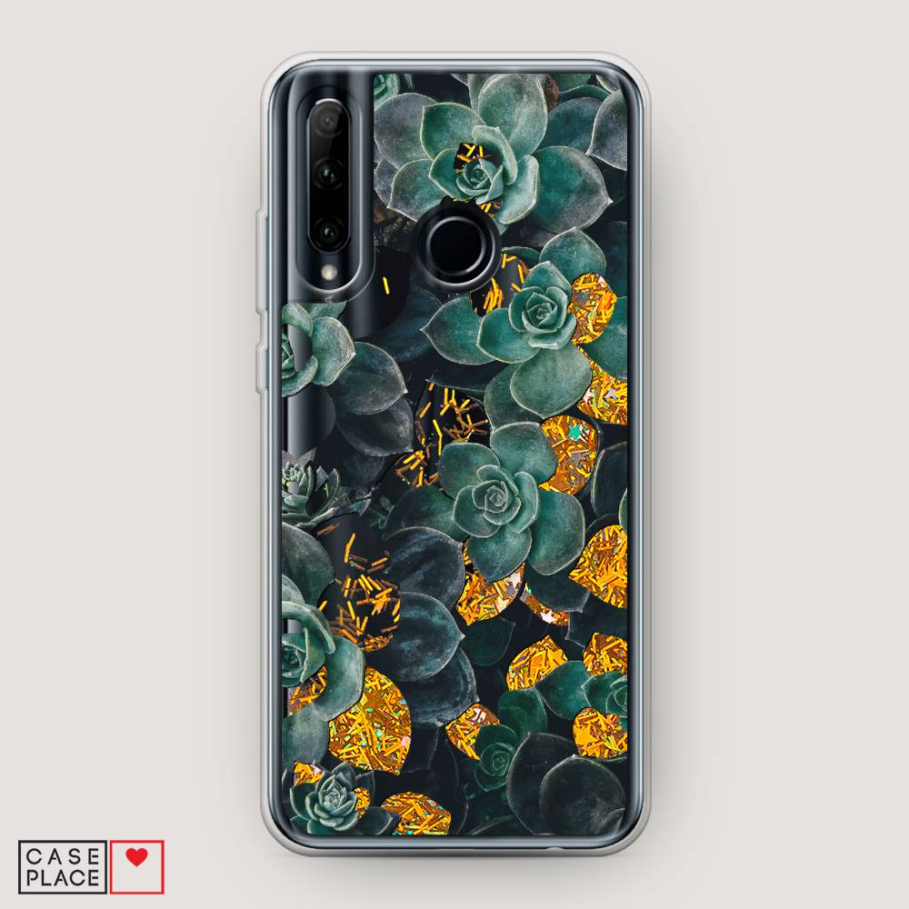 

Чехол Awog "Сукуленты цветные" для Honor 10i, 68890-1