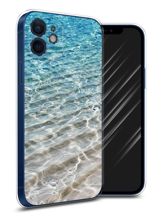 

Чехол Awog на Apple iPhone 12 mini / Айфон 12 mini "Волны 10", Разноцветный, 12650-4