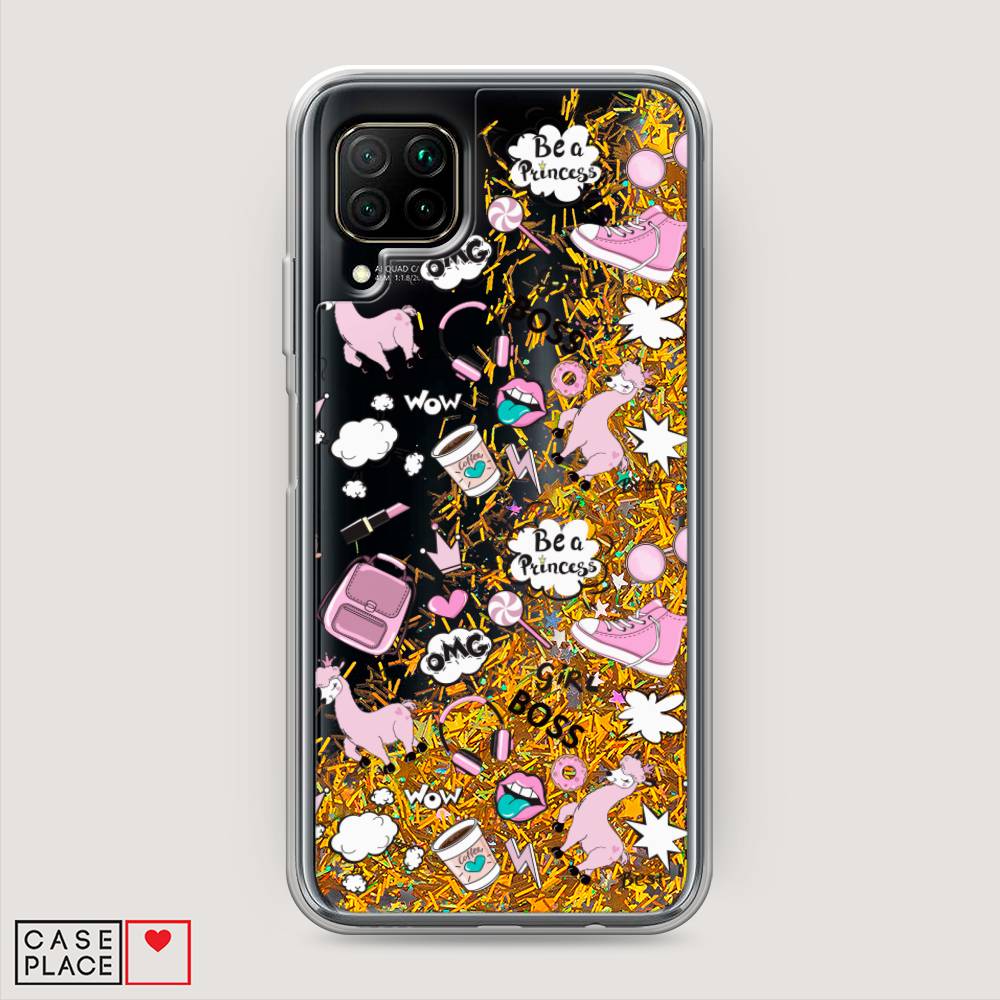 

Чехол Awog "Стильная лама" для Huawei Nova 6 SE, 611790-1