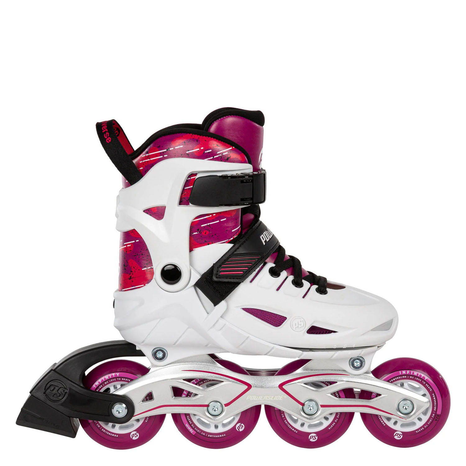 Роликовые коньки Powerslide Universe 4W Pink 29-32 EU 2024