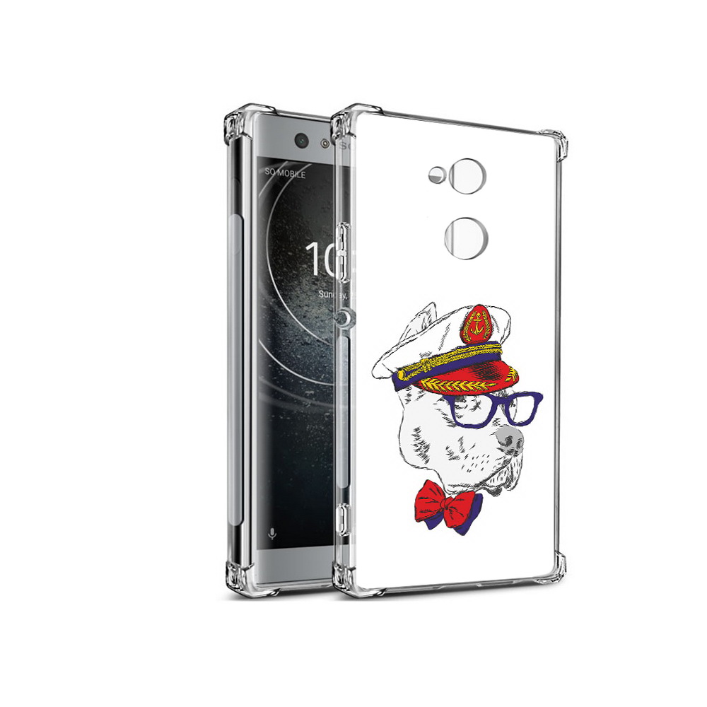 

Чехол MyPads Tocco для Sony Xperia XA2 бульдог (PT99627.238.251), Прозрачный, Tocco
