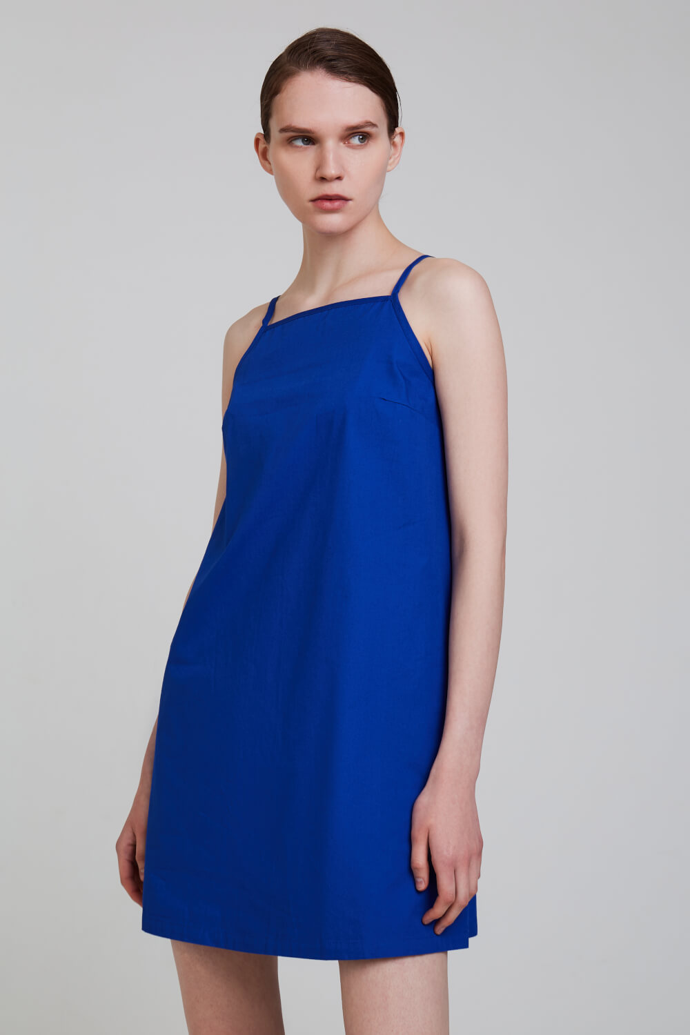 Платье женское Incity 1.1.1.22.01.44.06481 синее XS