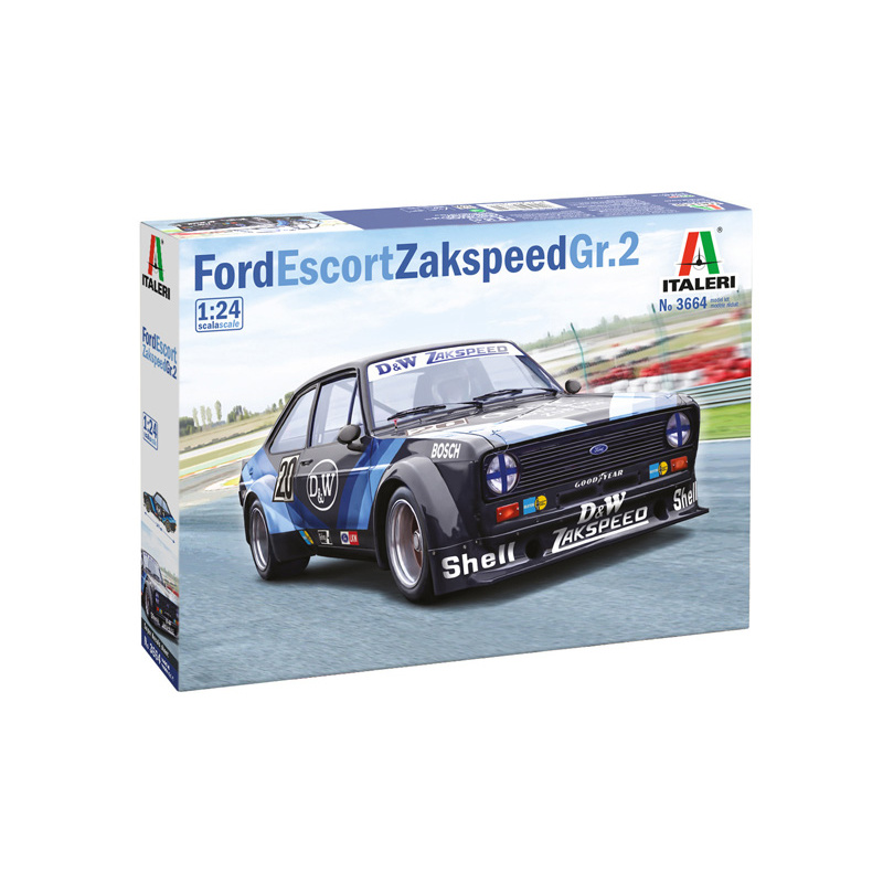 

Сборная модель Italeri Автомобиль Ford Escort Zakspeed Gr.2 3664