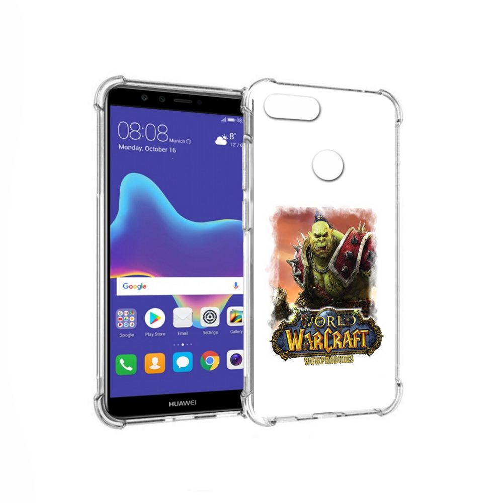 

Чехол MyPads Tocco для Huawei Enjoy 8 Plus Варкрафт (PT108787.33.39), Прозрачный, Tocco