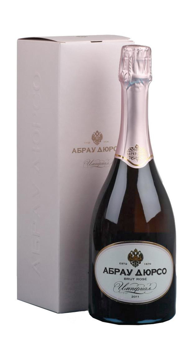 

Игристое вино Абрау- Дюрсо Империал Brut Rose, в подарочной упаковке, 0.75 л