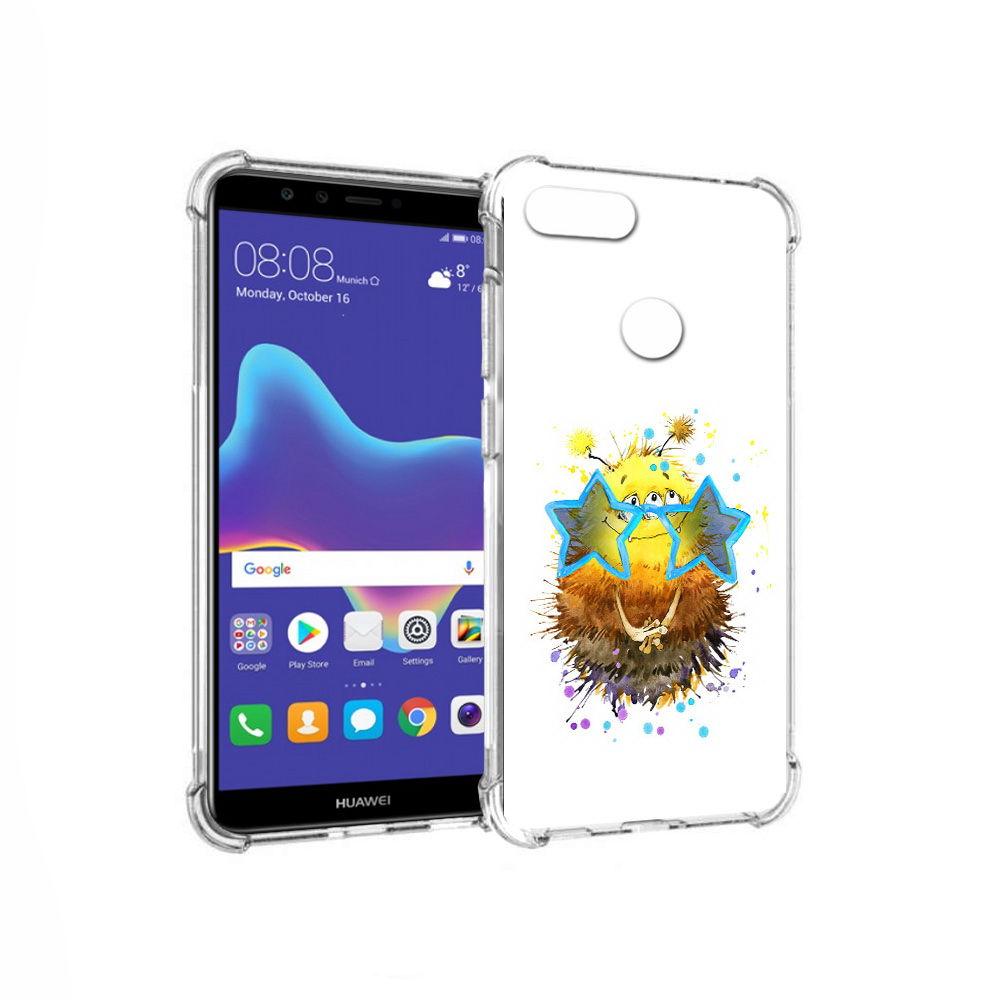 

Чехол MyPads Tocco для Huawei Enjoy 8 Plus Буня (PT108787.33.38), Прозрачный, Tocco
