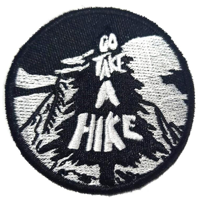 

Шеврон - нашивка термоклеевая Ripoma Go Take A Hike 00115743 7 см, Разноцветный, Go Take A Hike
