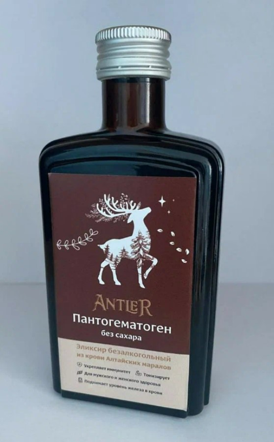 Сироп Antler Пантогематоген без сахара 500 мл