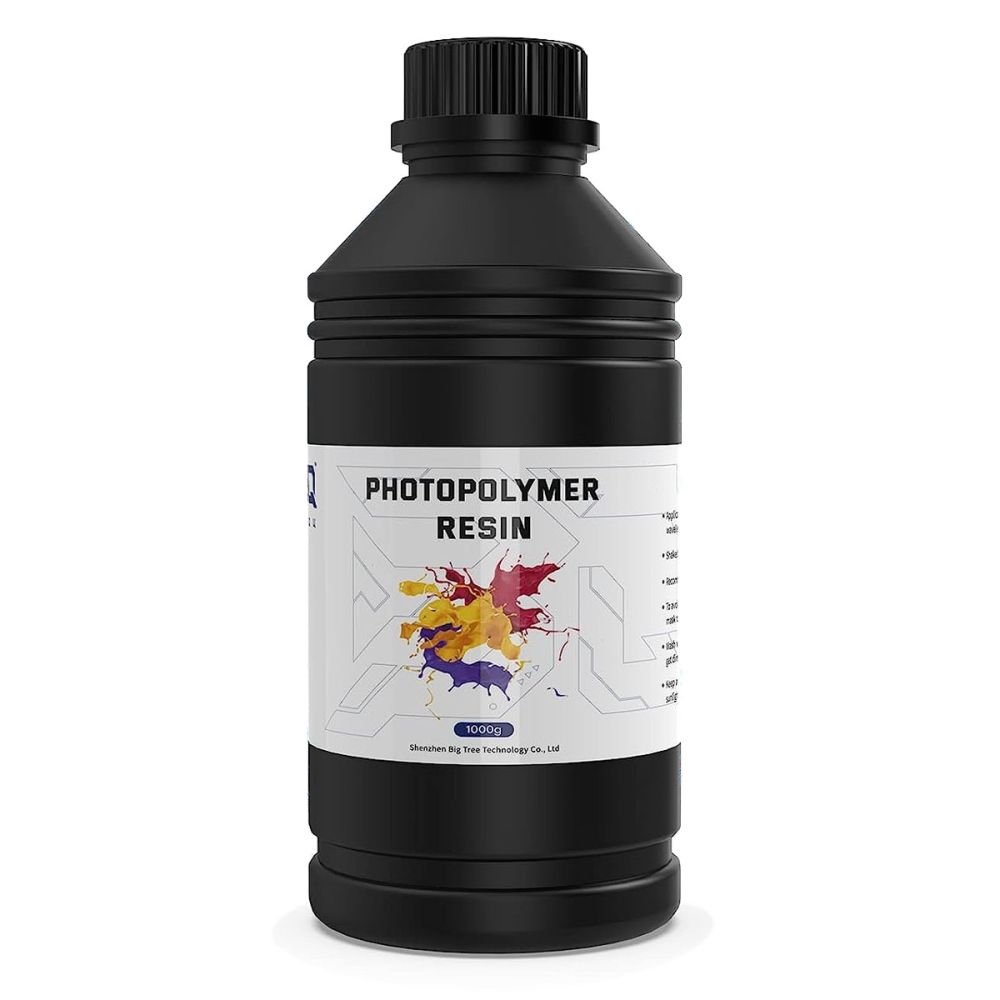 

Смола для 3D принтера BIQU ABS Resin Gray 1000ML, Черный