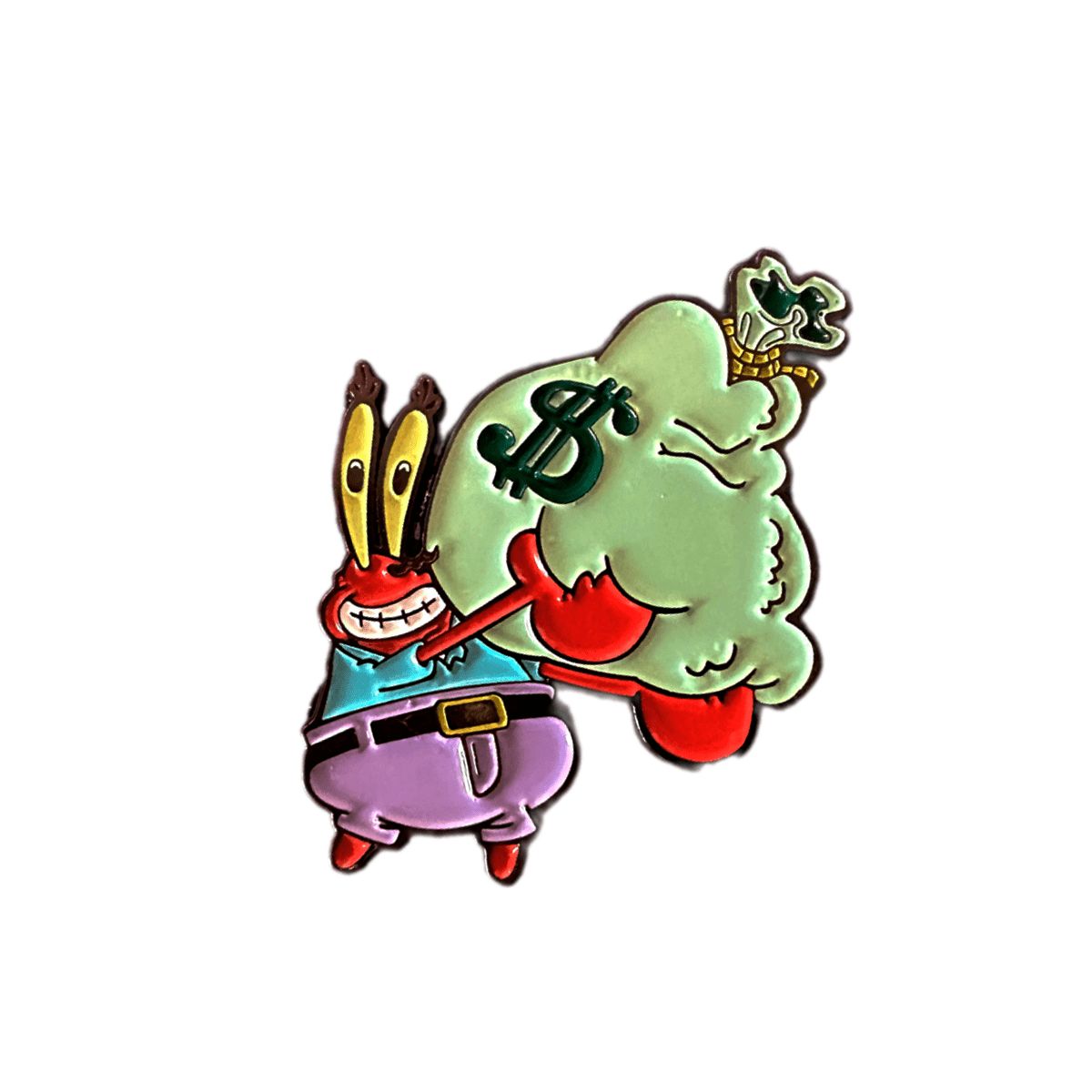 

Значок Красти Краб из мультфильма Губка Спанч Боб, gm94189