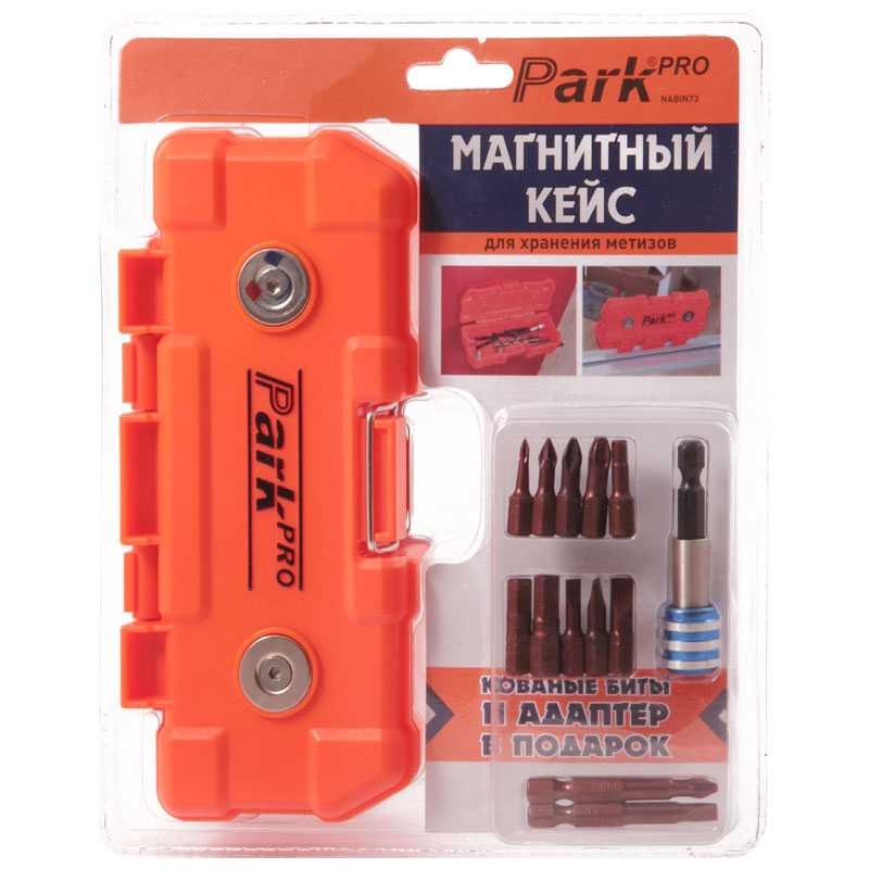 

Магнитный кейс с набором бит NABIN73 Park (356373), 356373