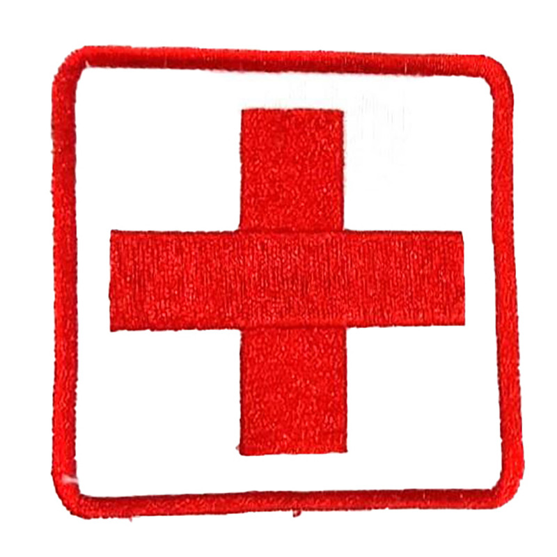 

Шеврон - нашивка термоклеевая Ripoma Красный крест 00113890 6,5х6,5 см, Разноцветный, Красный крест