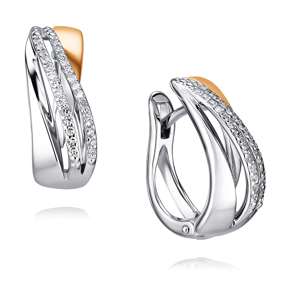 

Серьги из красного золота с бриллиантом ADAMAS 24037110/01-А501Д-41, 24037110/01-А501Д-41