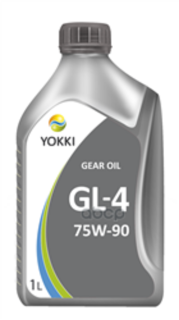 Масло Трансмиссионное Синтетическое Gear Oil 75w90 Api Gl-4 1л YOKKI арт. YBA011001P
