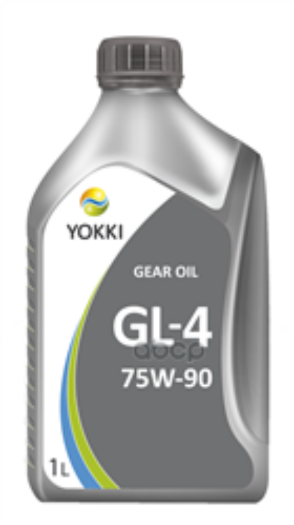 фото Масло трансмиссионное синтетическое gear oil 75w90 api gl-4 1л yokki арт. yba011001p