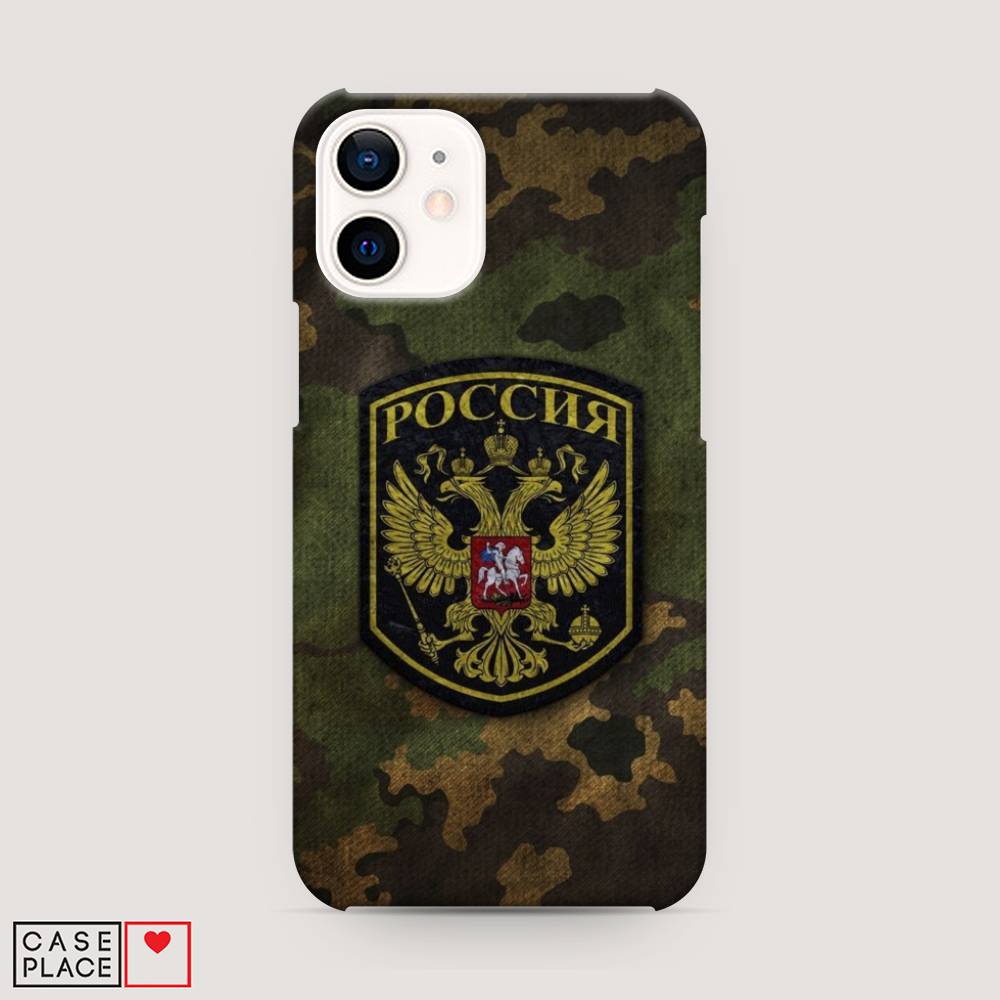 

Пластиковый чехол "Камуфляж 4" на Apple iPhone 12 mini, 12620-4