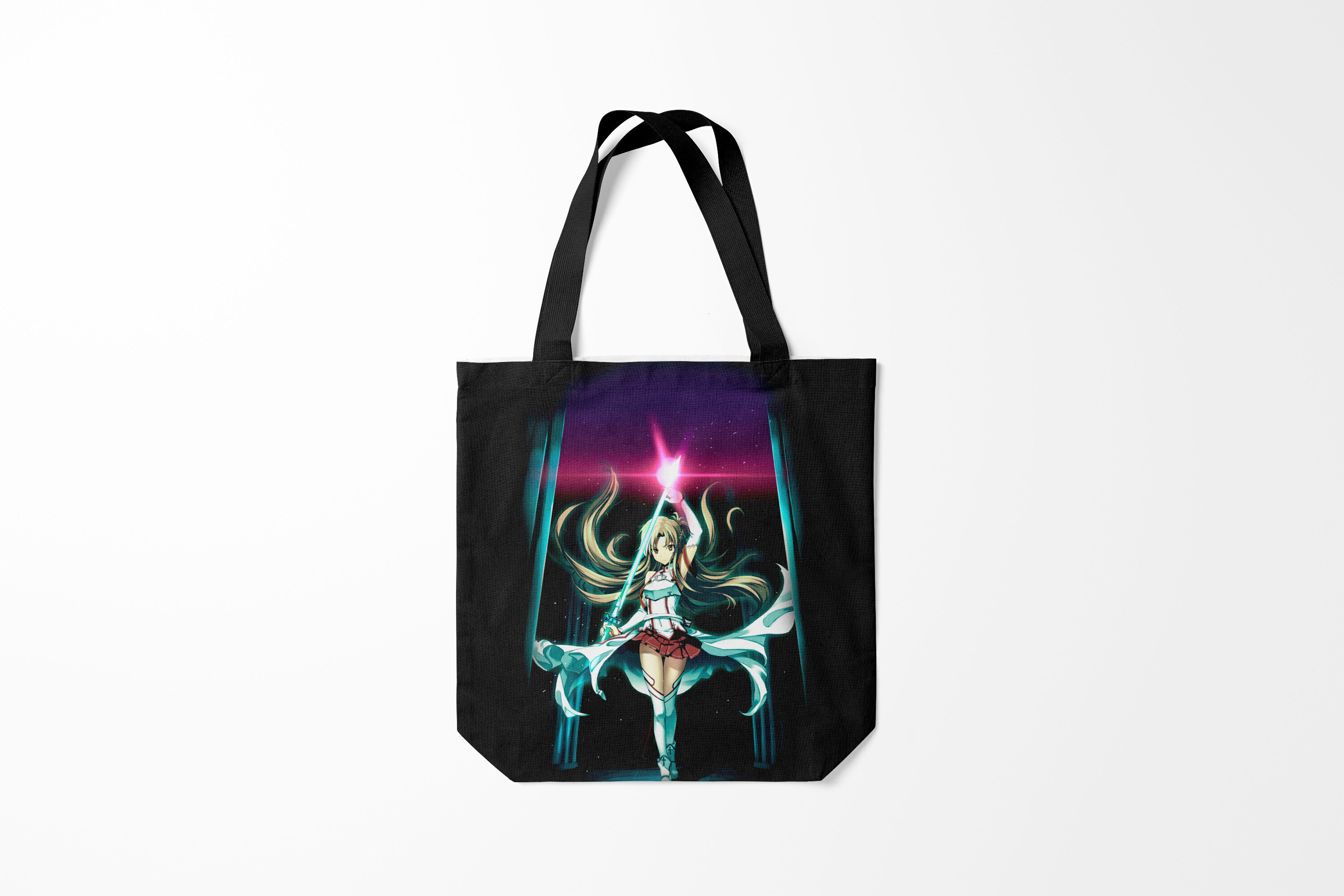 

Сумка шoппер унисекс Burnettie Soul Eater Shinigami, голубой, Soul Eater Shinigami