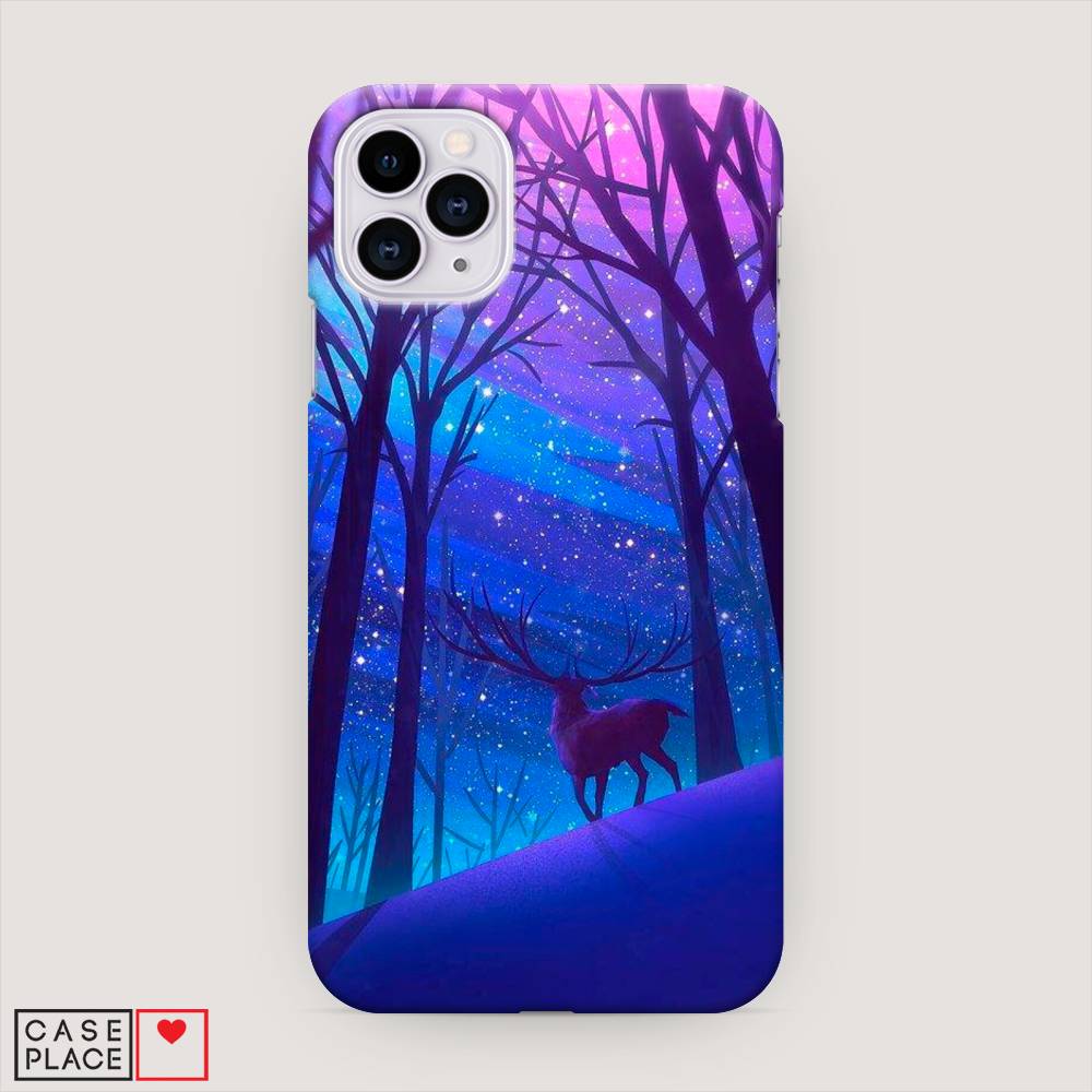 

Пластиковый чехол "Северный олень" на Apple iPhone 11 Pro, 12320-1