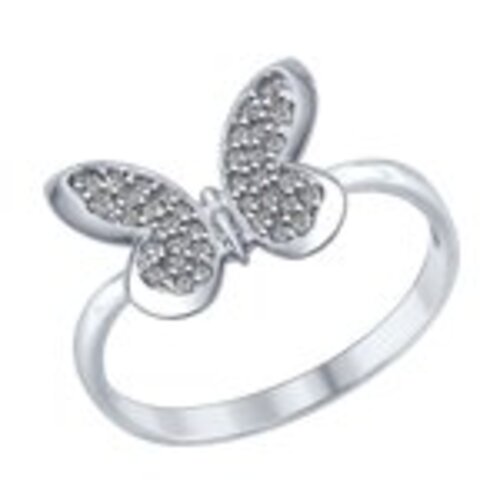

Кольцо из серебра р. 16,5 Golden Eagle 94012310, фианит, 94012310