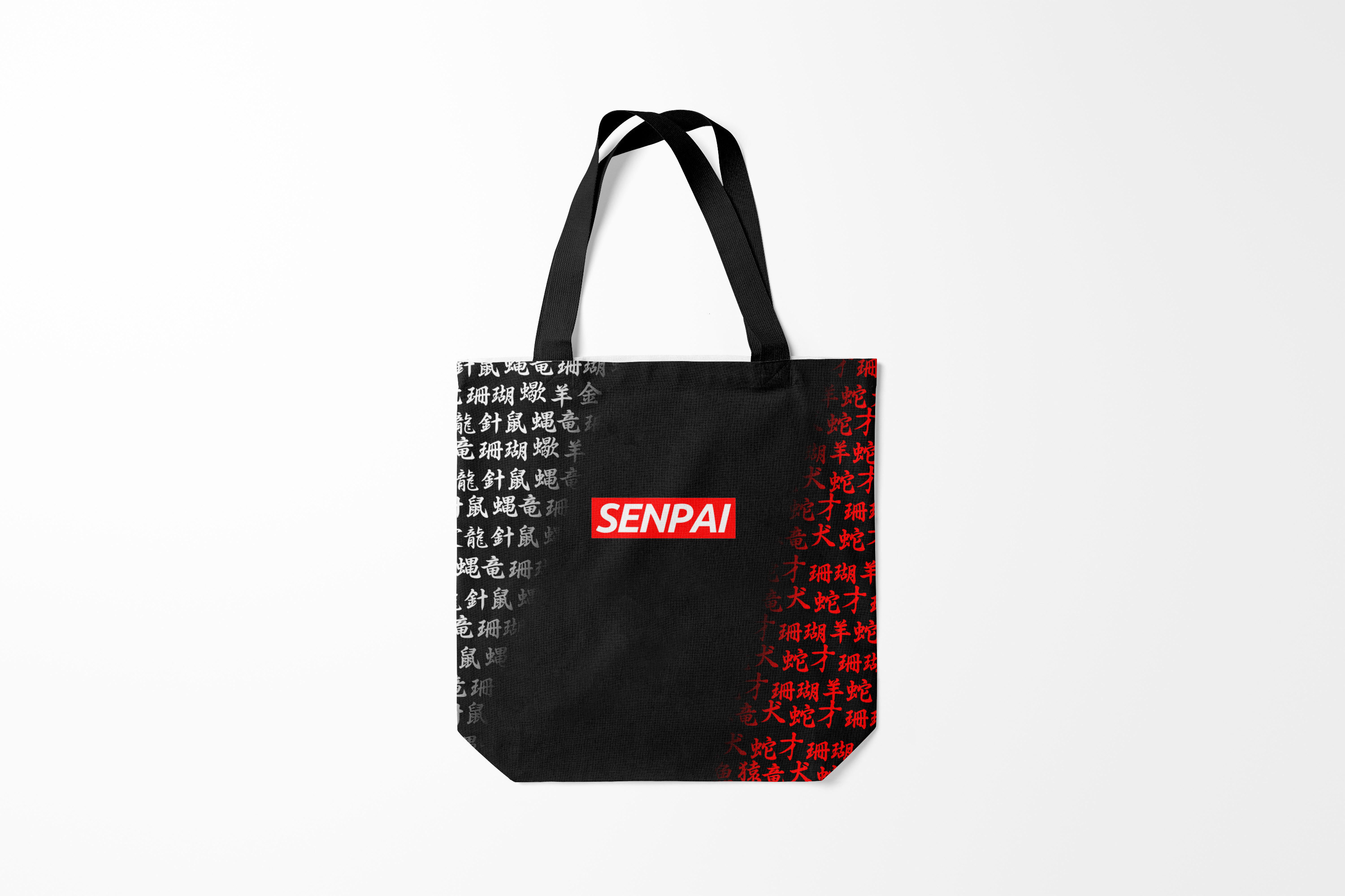

Сумка шoппер унисекс Burnettie Senpai JAPAN 02, черный, Senpai JAPAN 02
