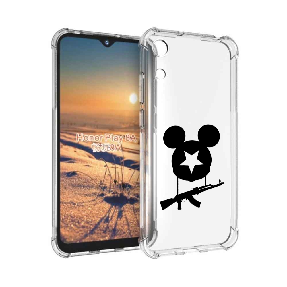 

Чехол бампер MyPads АК Микки для Honor 8A., Прозрачный, Tocco