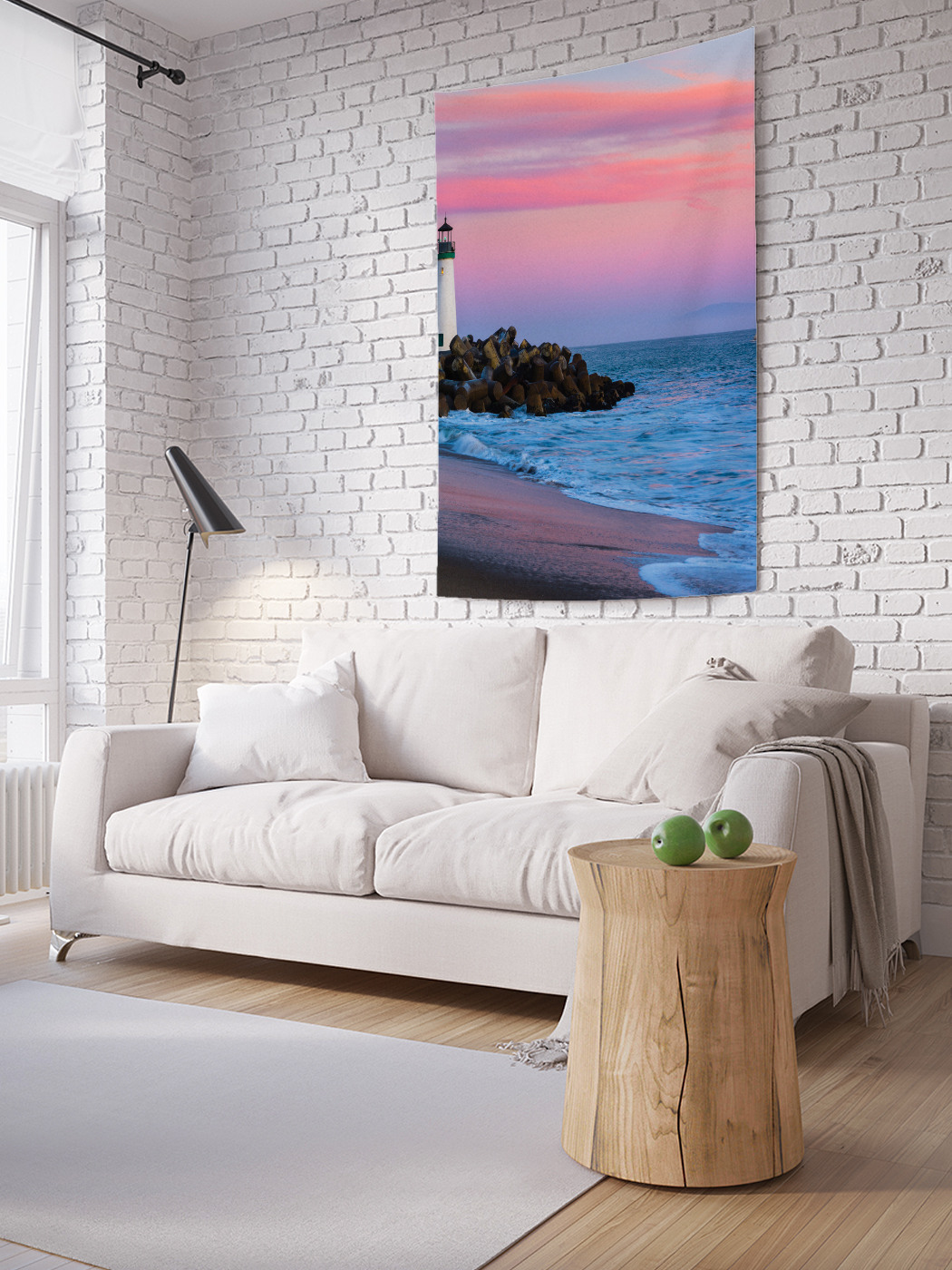 

Вертикальное фотопанно на стену JoyArty Прибытие к маяку 150x200 см, Прибытие к маяку